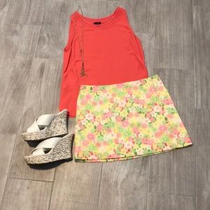 Lilly Pulitzer Lace Floral Skirt